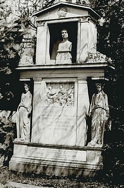 Grabmal Schellings in Bad Ragaz, gestiftet von Maximilian II.