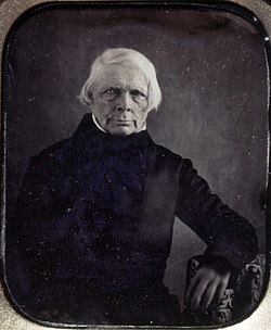 Daguerreotypie Schellings von Herrmann Biow (1848)