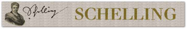 Banner der Startseite der Projektwebseite 'Herausgabe der Schriften F. W. J. Schellings'